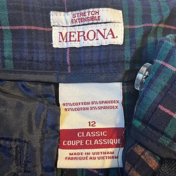 Plaid dress pants - Picture 3 of 6